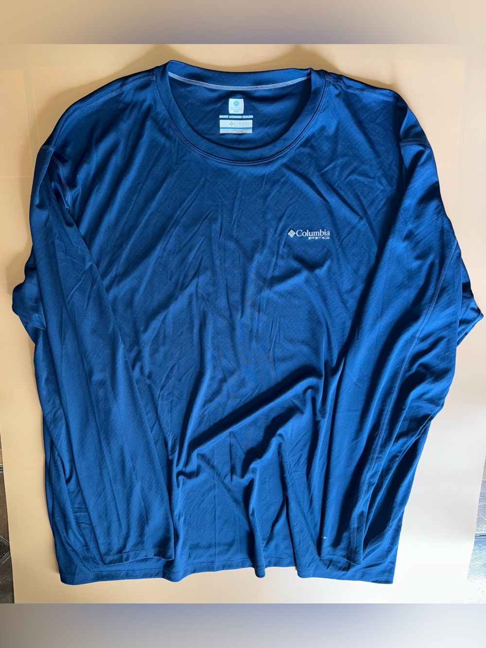 Columbia PFG Omni-Freeze Zero Long Sleeve Performance Fishing Shirt Men’s 4XL